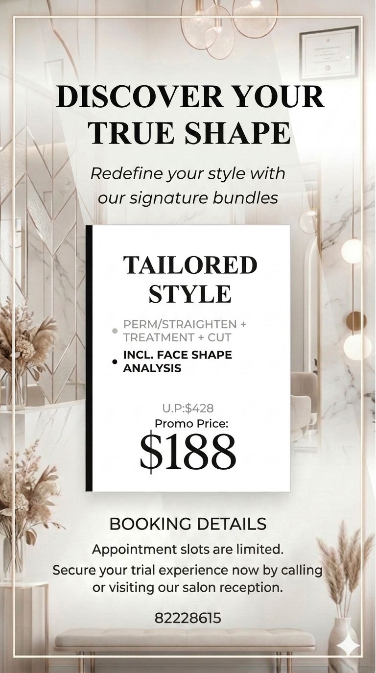 ZOCA Hair Promotion | Tailored Style $188